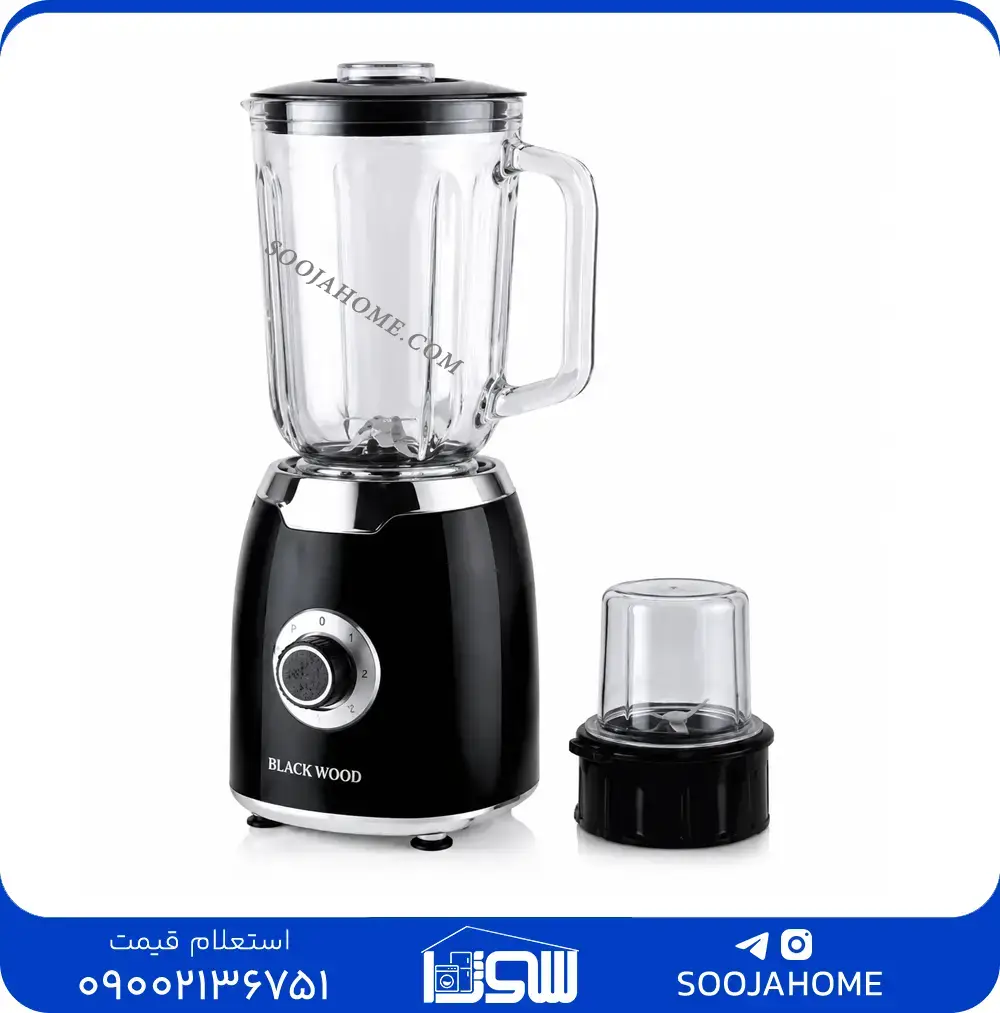 07 - RS0120 آسیاب و مخلوطکن دو کاره بلک وود مدل RS-0120 | موتور مسی - تصویر 1