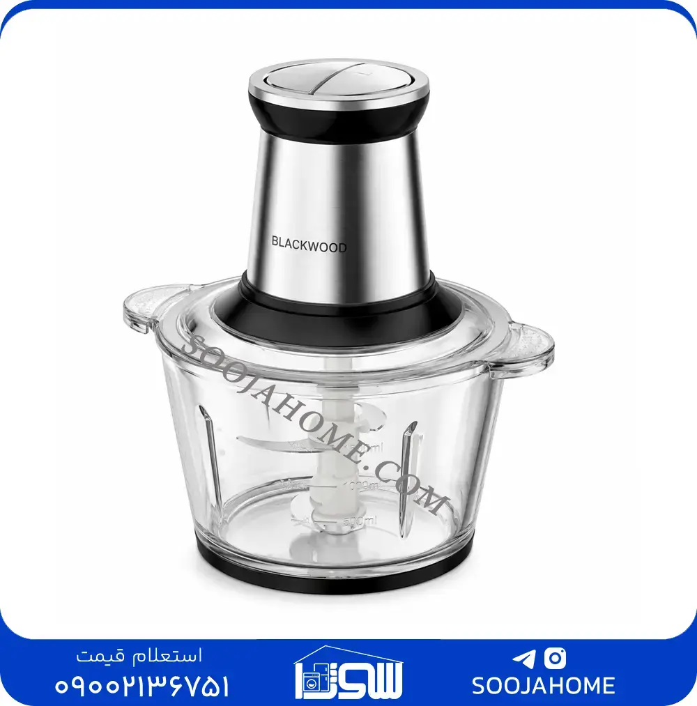 23 - RS0030 خردکن بلک وود مدل RS-0030 | ظرفیت ۳ لیتر با تیغه تیتانیوم - تصویر 1