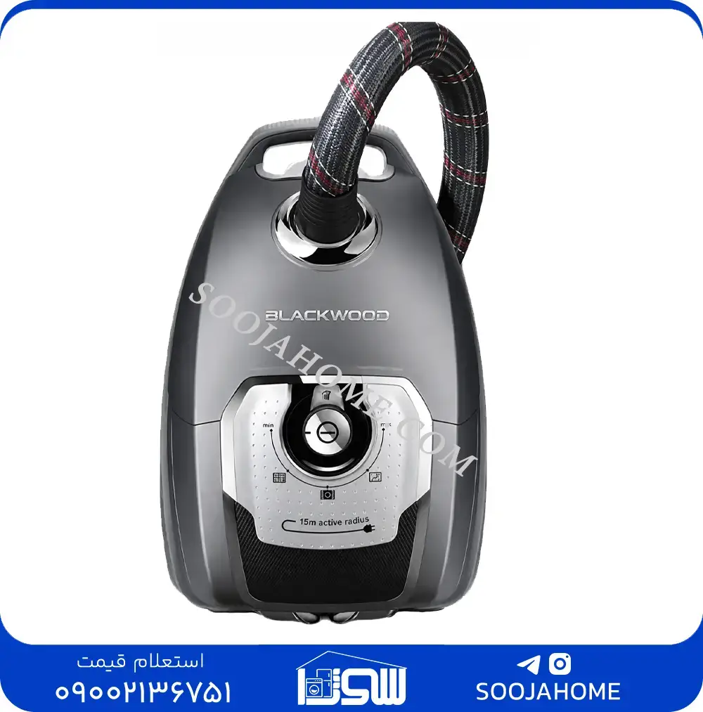 38 - RS1634 جاروبرقی بلک وود مدل RS-1634 | توان ۲۲۰۰ وات و ۲۴ ماه گارانتی - تصویر 1