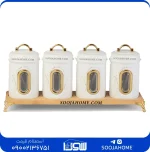 پاسماوری / 5 پارچه پنجره دار / درب ویکتوریا / رنگی / طرح ورونا / آرتیستون - تصویر 4